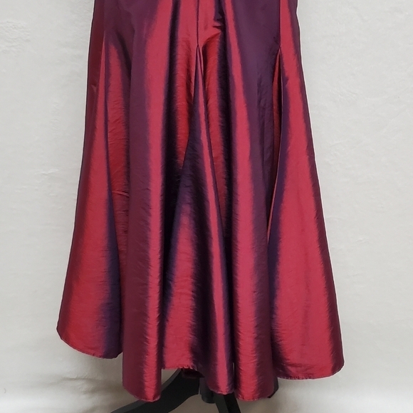 Vintage Precious Formals Scarlett Sequin Fit & Flare Strapless Cocktail Dress 8 - Picture 12 of 16